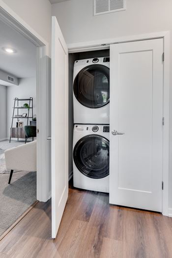 In-unit laundry
